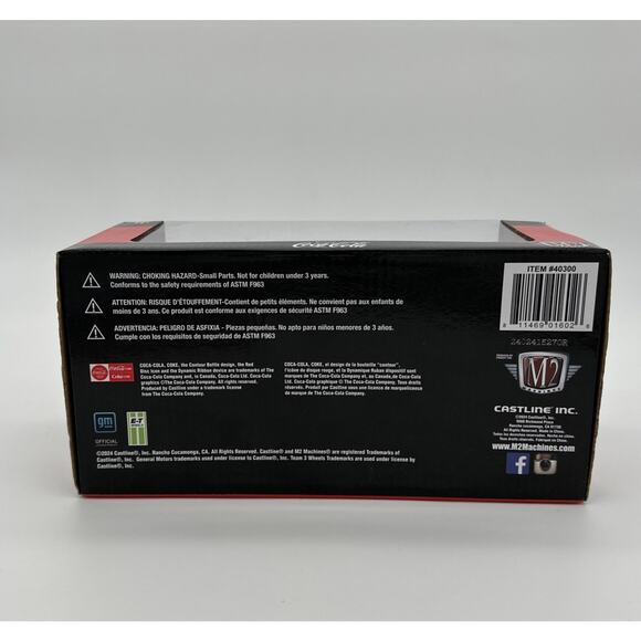 M2 Machines 1:24 Scale Coca Cola Chase 1973 Chevrolet Cheyenne 10 - Picture 4 of 7